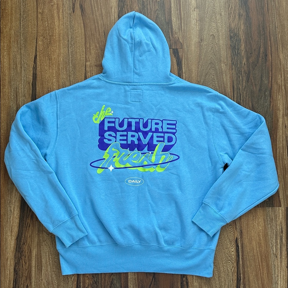Poppi x Target Blue Limited Edition Hoodie Size XXL - Picture 2 of 10